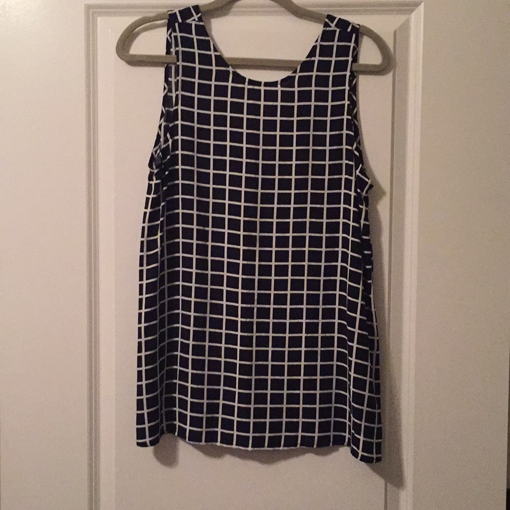 Checkered Business Top